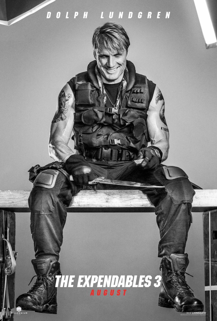 The Expendables 3 poster Dolph Lundgren
