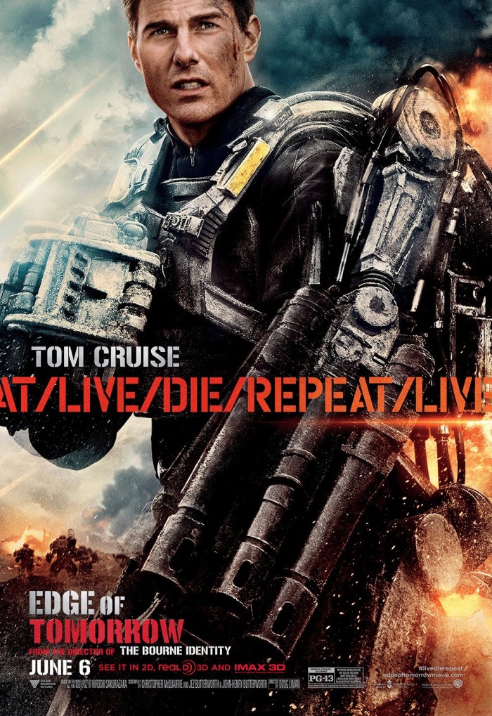 Edge of Tomorrow poster Tom Cruise 2